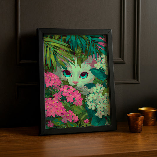 Cadre Photo Chat - Cutie