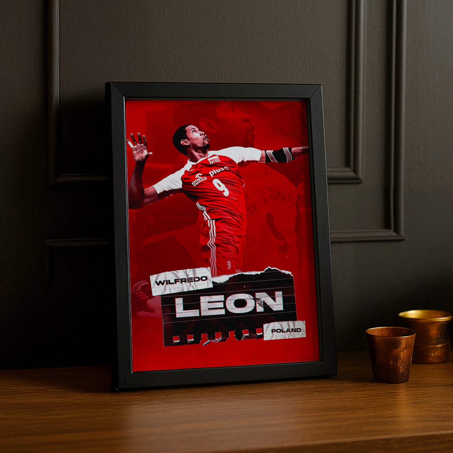 Cadre photo Volley-Ball - Wilfredo Leon