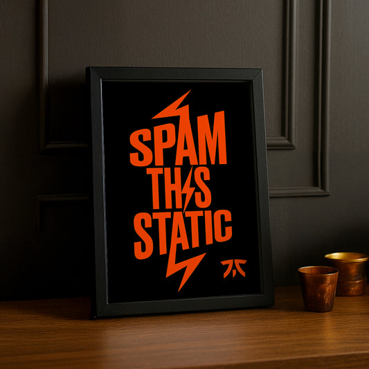 Cadre Photo Fnatic - Spam This Static