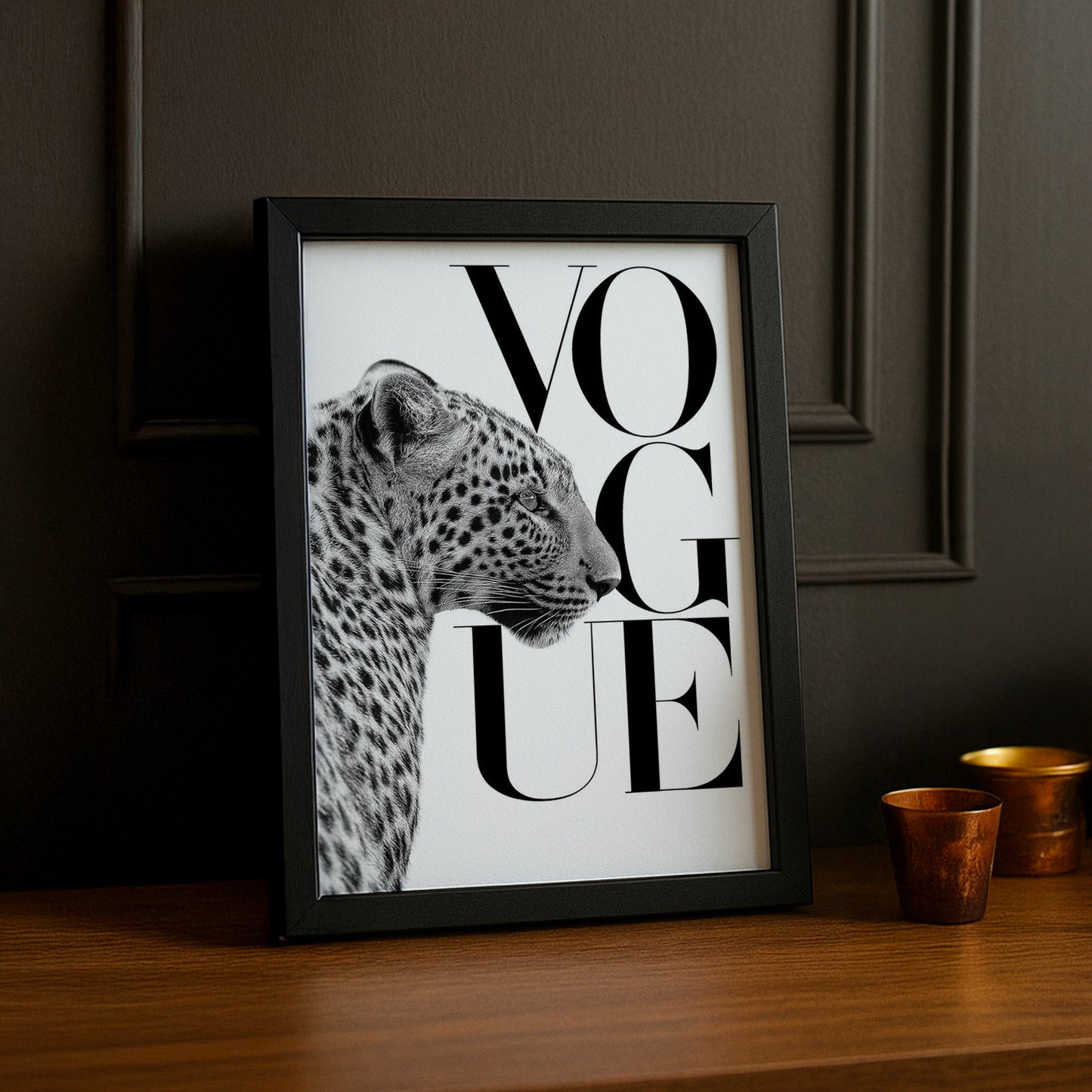 Cadre photo Vogue - Panthère