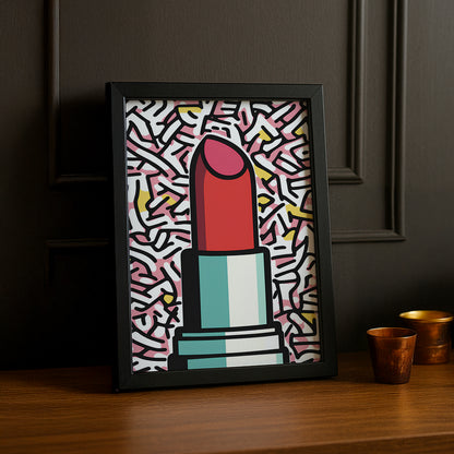 Cadre photo Keith Haring "Gloss"