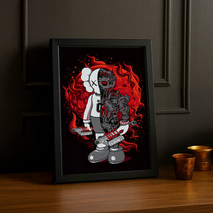 Poster Kaws - Companion Killer