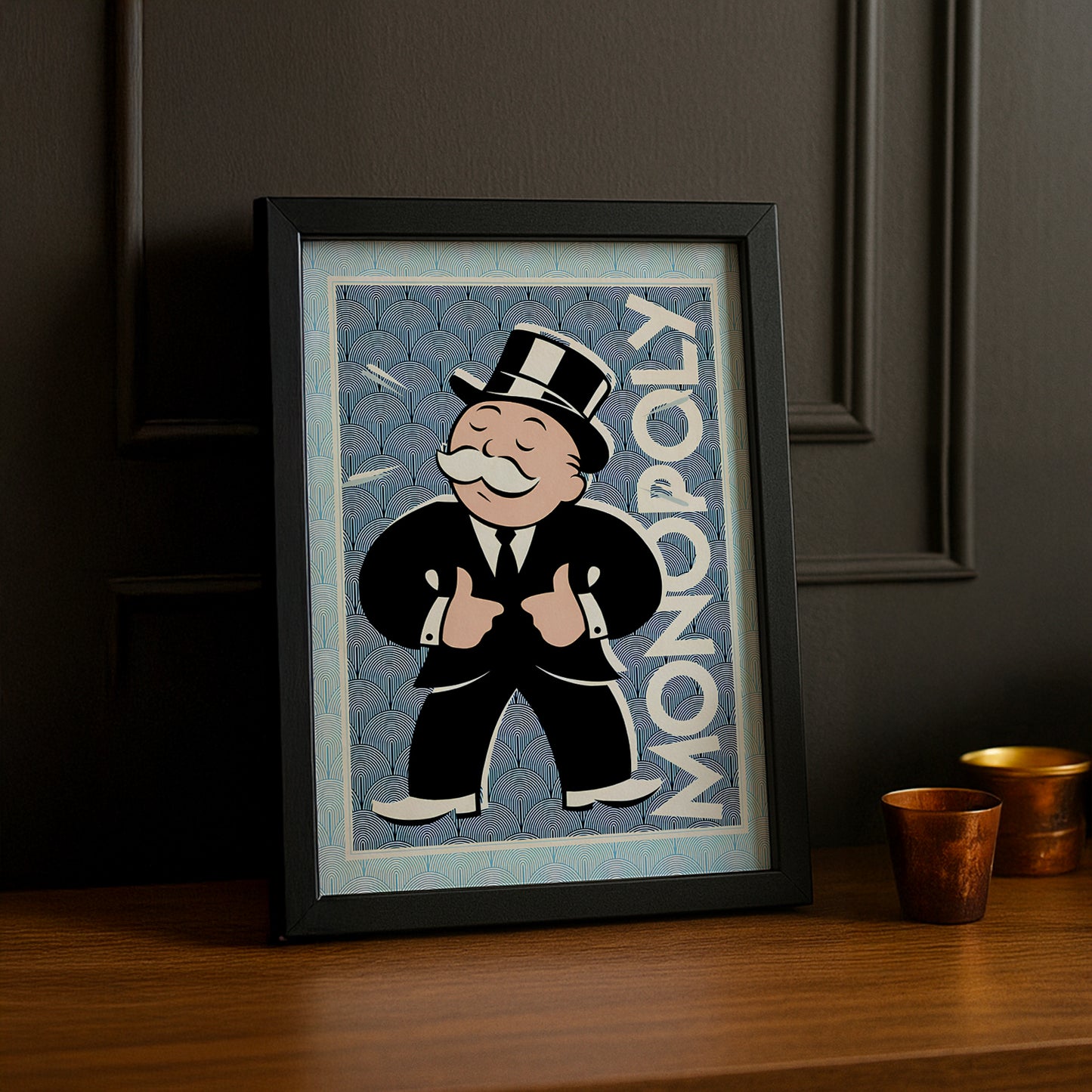 Monopoly Bleu - Poster