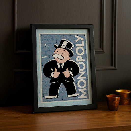 Monopoly Bleu - Poster