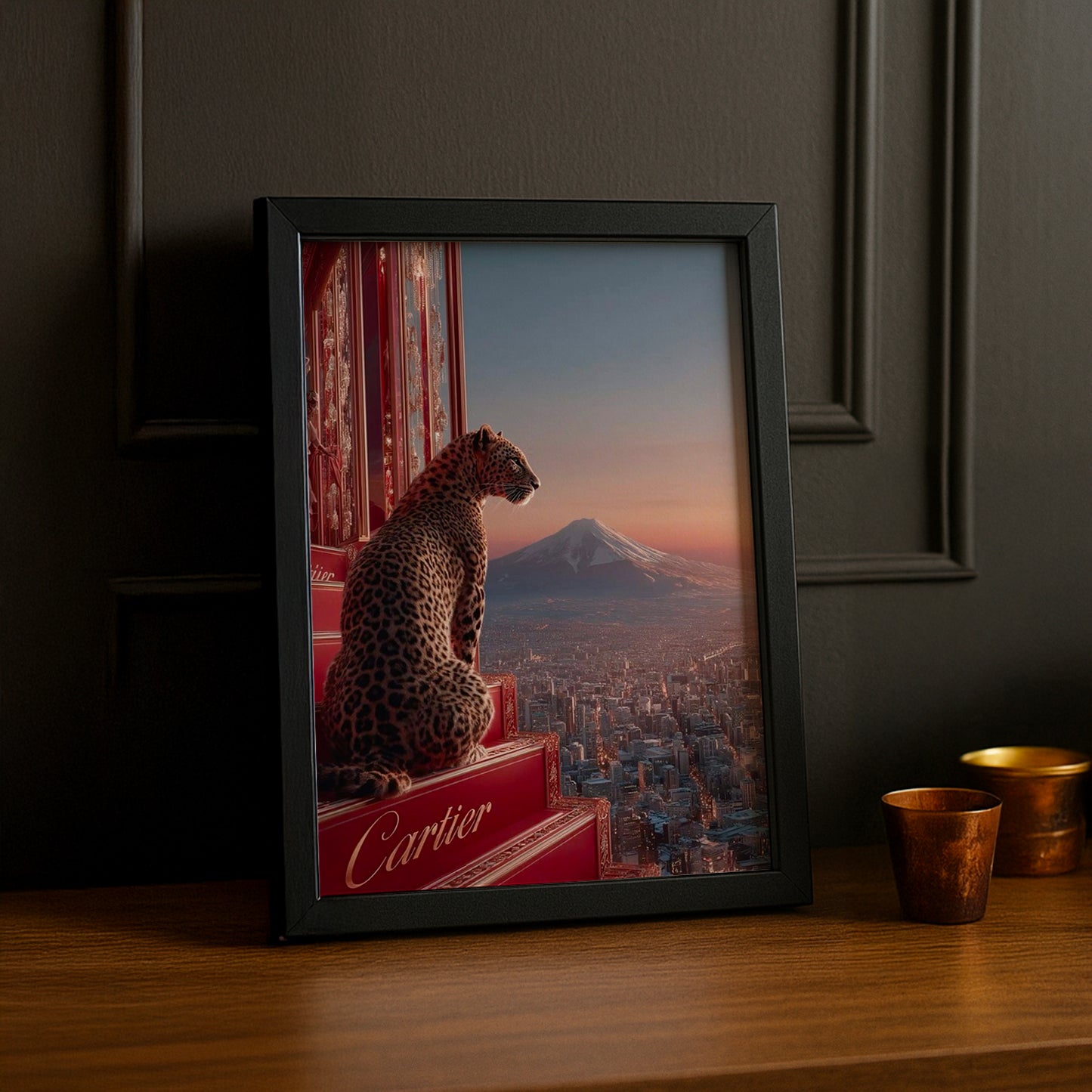 Cadre photo Cartier - Panthère View