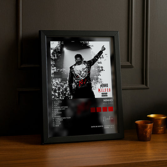 Poster Ninho - Album M.I.L.S 2.0