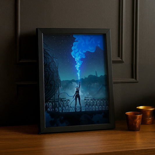 Cadre photo Jinx 2 Arcane