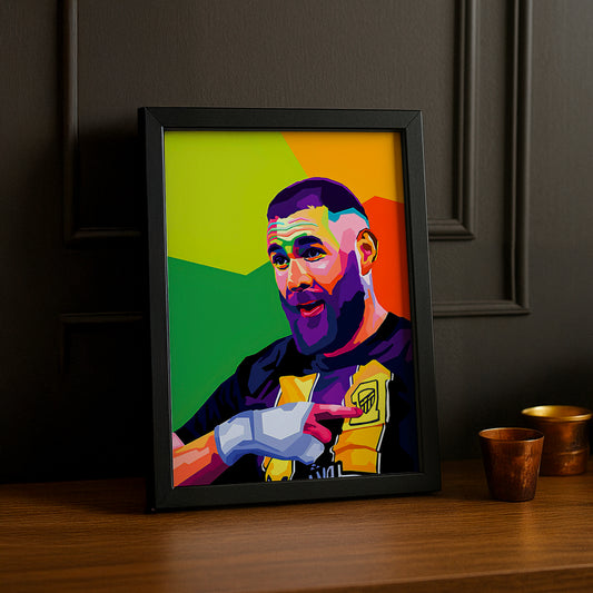 Cadre photo Karim Benzema