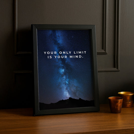 Cadre photo Motivation - Your Only Limit Is Your Mind