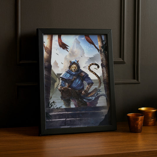 Cadre Photo Skyrim - Khajiit