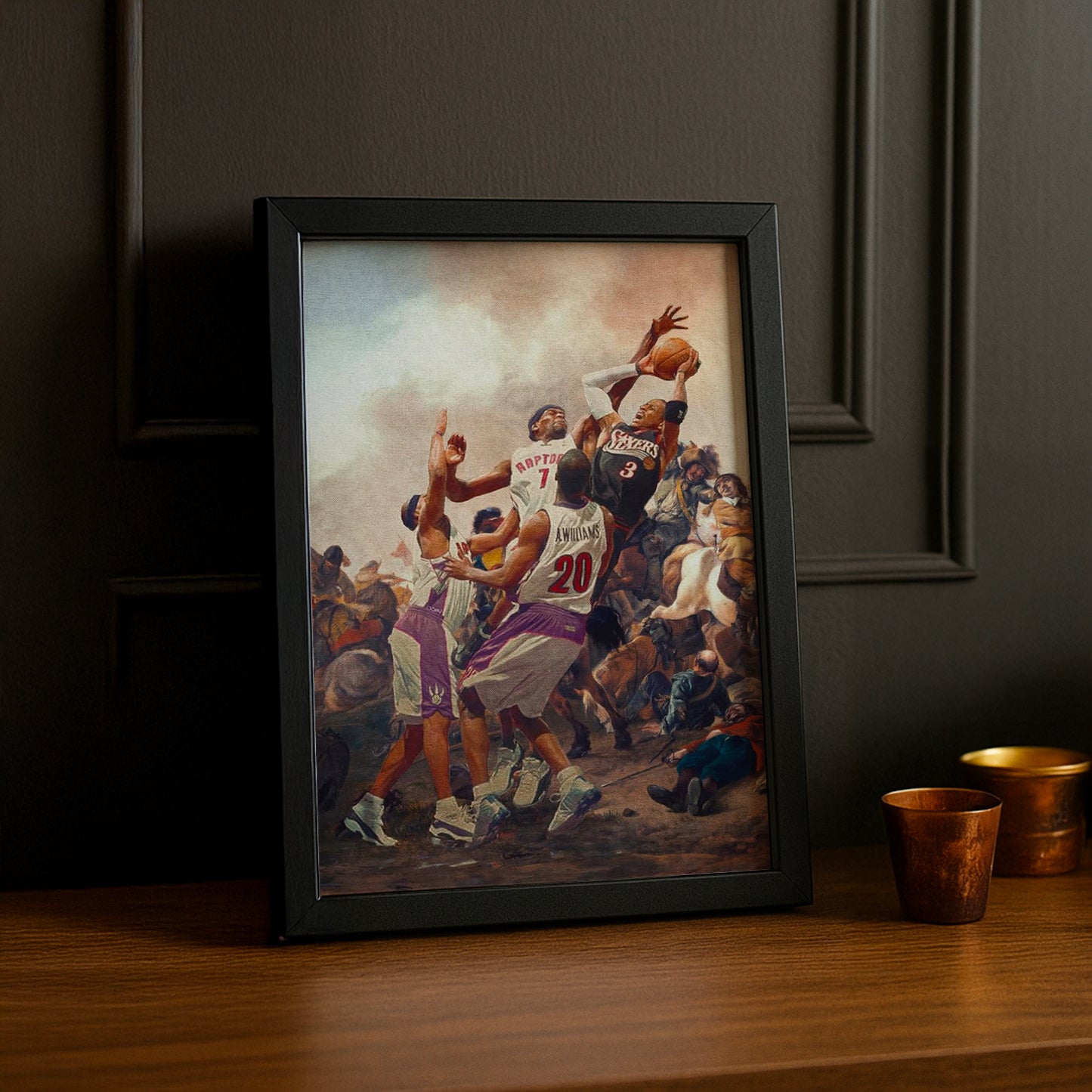 Cadre photo NBA - Art