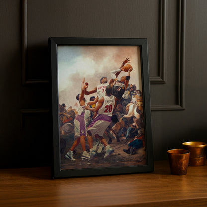 Cadre photo NBA - Art