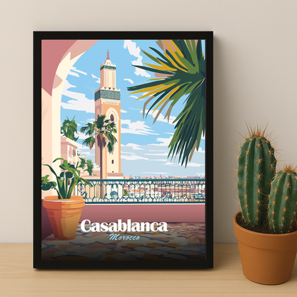 Casablanca Maroc - Poster