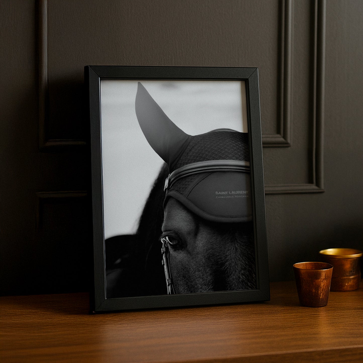 Cadre photo Équitation - Cheval Saint Laurent