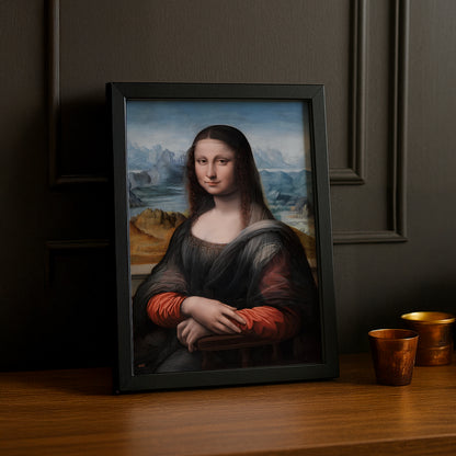 Cadre photo Mona Lisa La Joconde