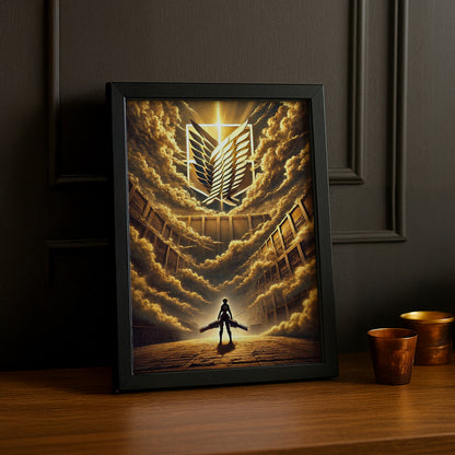Cadre Photo Attack On Titan - Logo