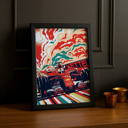 Cadre photo Formule 1