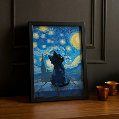 Cadre Photo Chat - Chaton