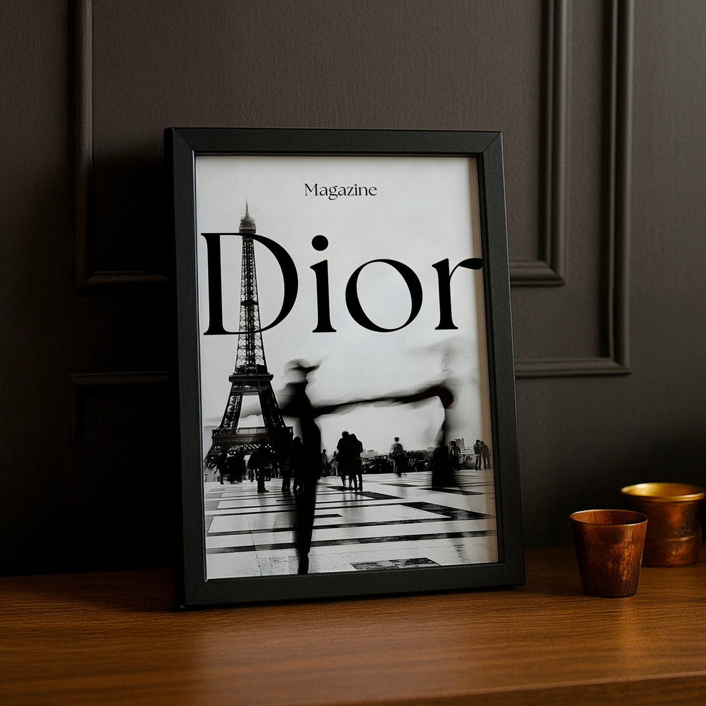 Cadre photo Dior - Magazine