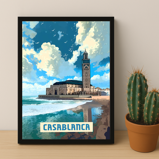 Casablanca Maroc - Poster
