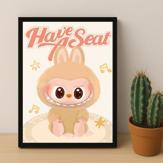 Poster Labubu - Have a Seat
