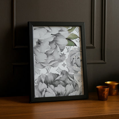 Cadre photo Louis Vuitton - White Flowers