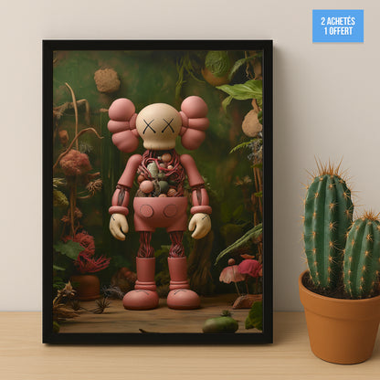Poster Kaws - Companion