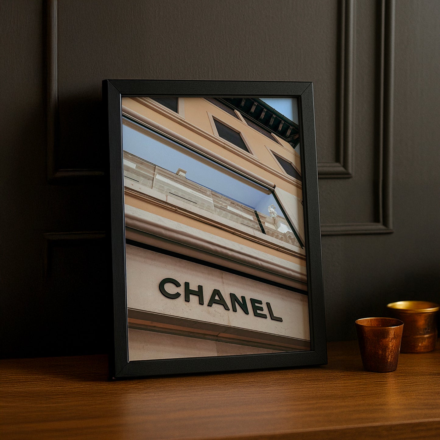 Poster Photo Chanel - Devanture