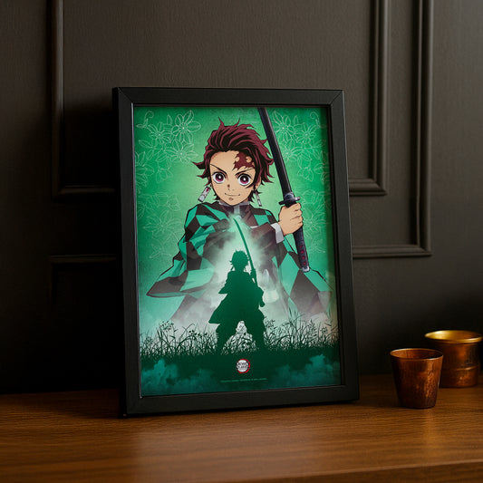 Cadre Photo Demon Slayer - Tanjiro Loyal Brother