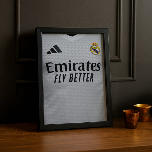 Cadre photo Maillot de Real Madrid domicile