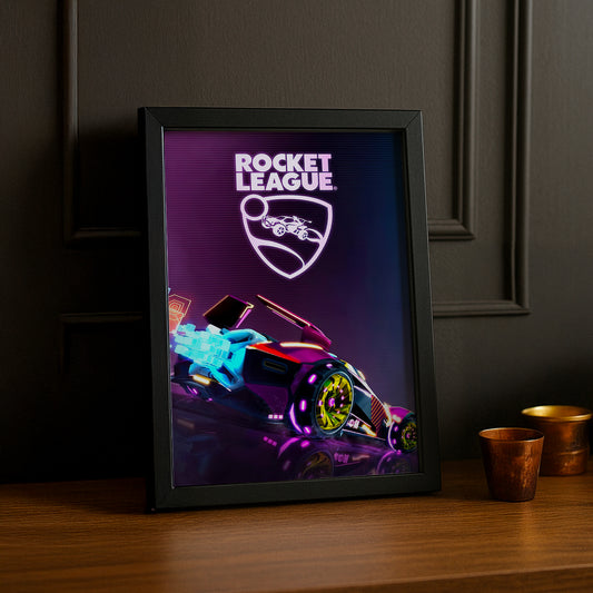 Cadre Photo Rocket League - Purple