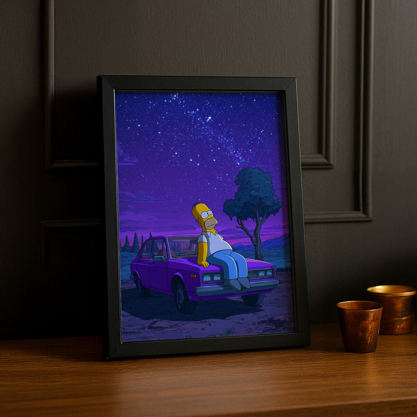 Cadre Photo Les Simpsons - Homer Simpson Vibes