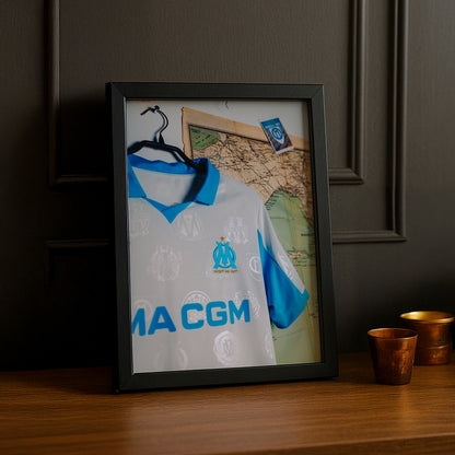 Cadre photo - Maillot Olympique de Marseille 2026