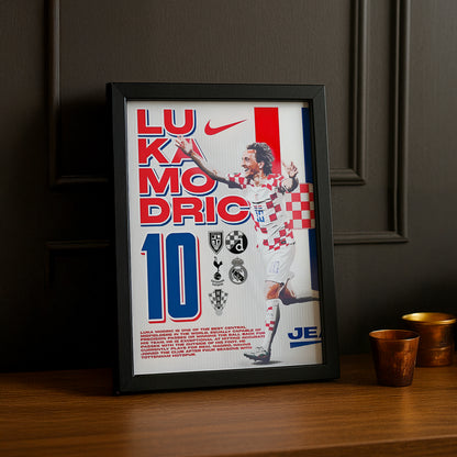 Cadre Photo Footballeur - Modric