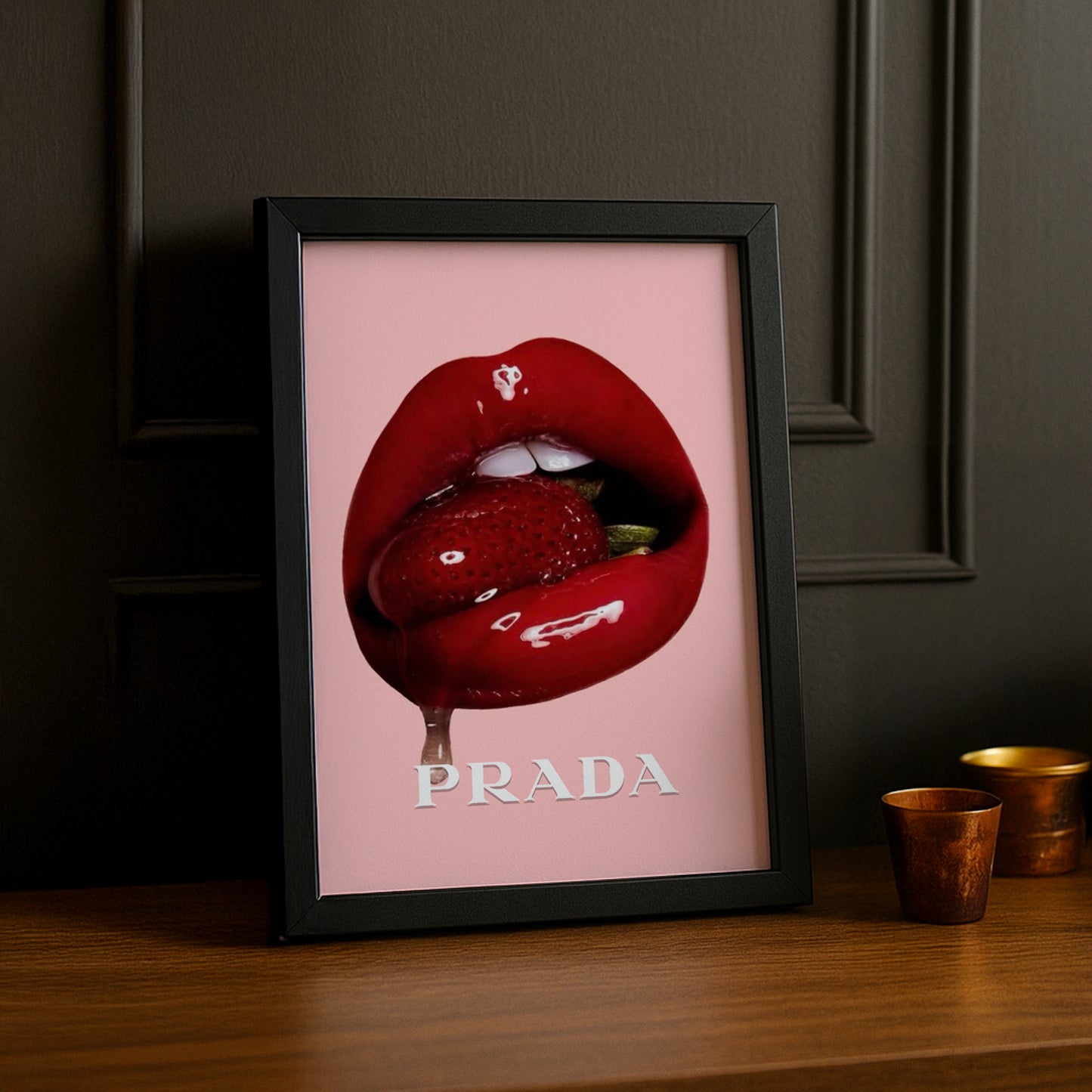 Cadre Photo Prada - Lips