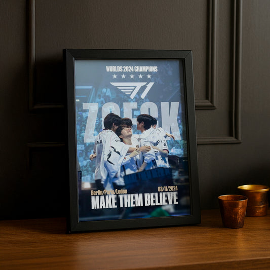 Cadre Photo SK Telecom T1 - Make Them Believe