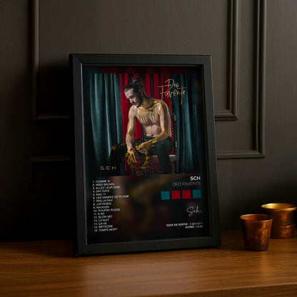 Poster SCH - Album Deo Favente