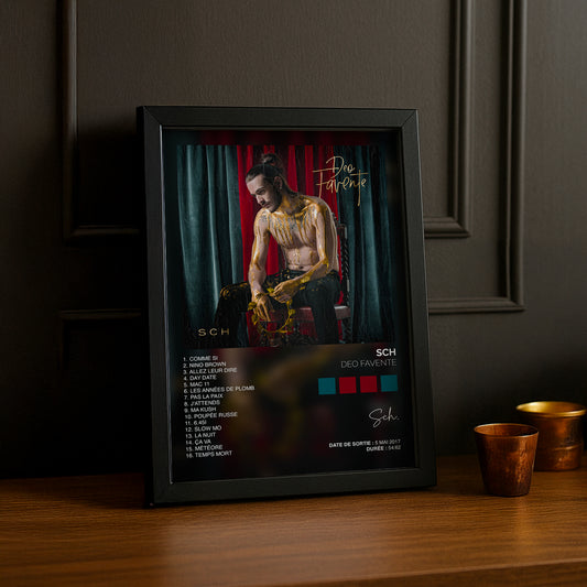 Poster SCH - Album Deo Favente