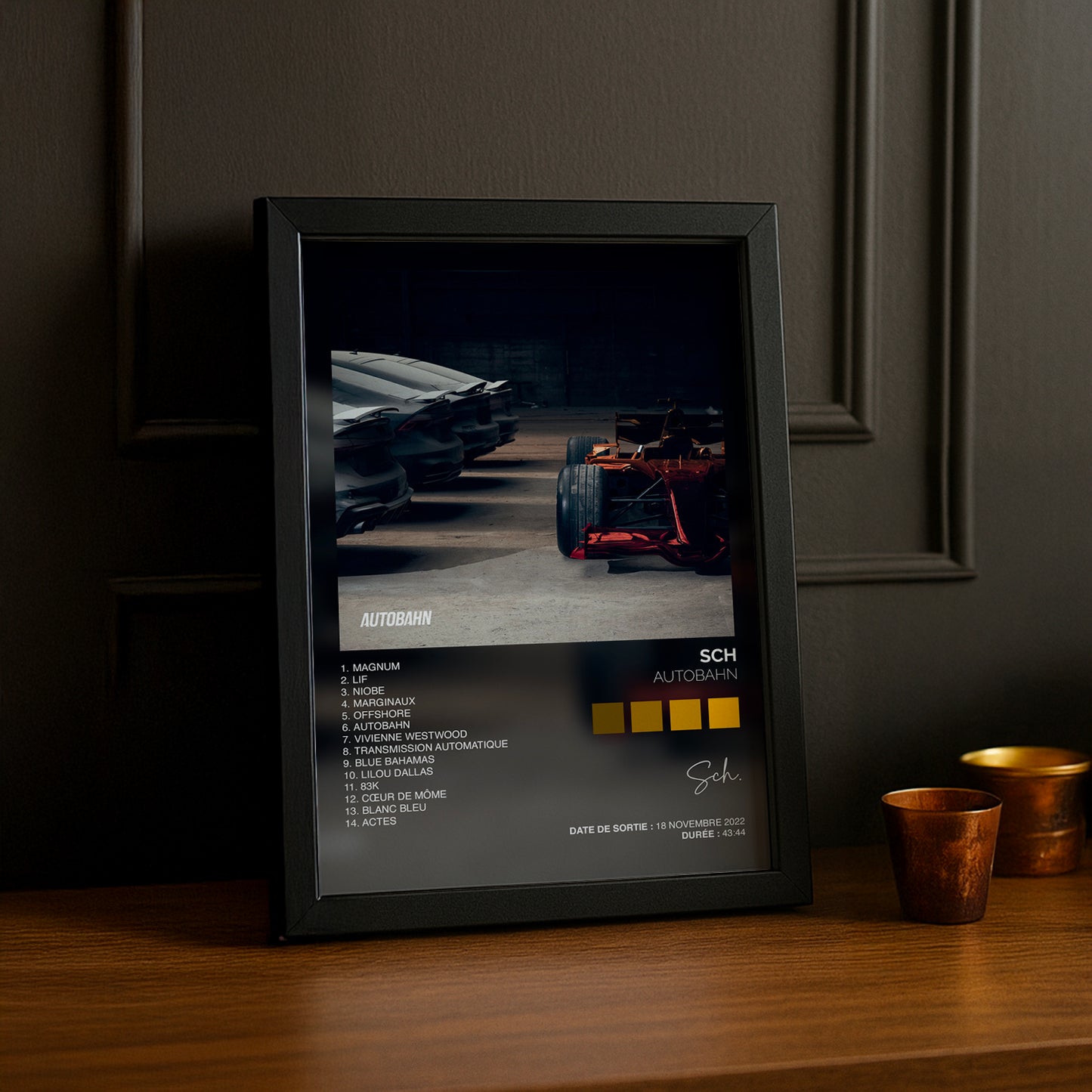 Poster SCH - Album Autobahn