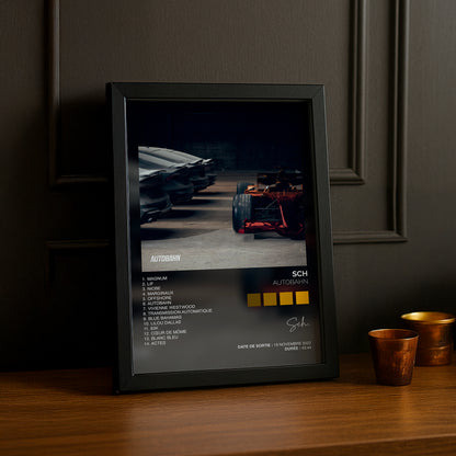 Poster SCH - Album Autobahn