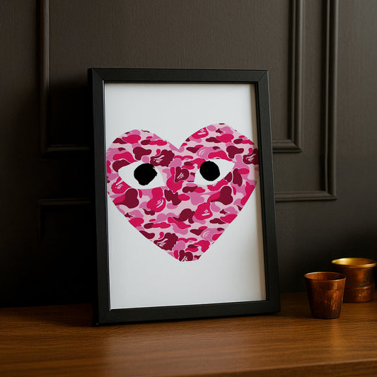 Cadre photo Comme des garçons