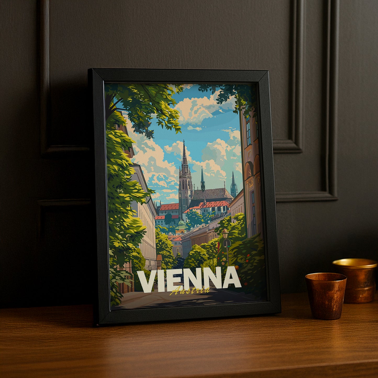 Cadre photo Vienna Austria