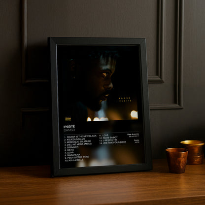Cadre photo Ipséité Damso