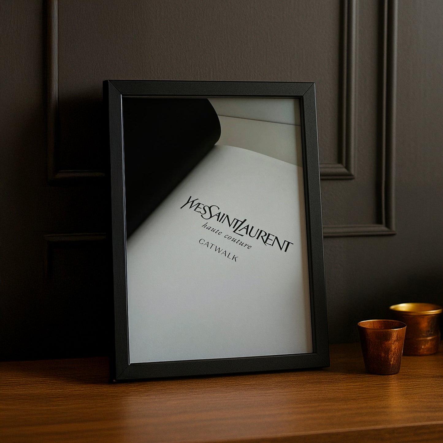 Cadre photo Yves Saint Laurent - Catwalk