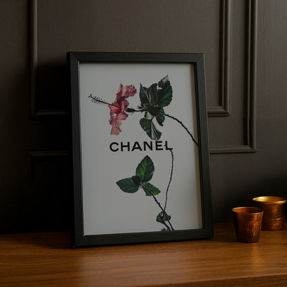Poster Photo Chanel - Dessin