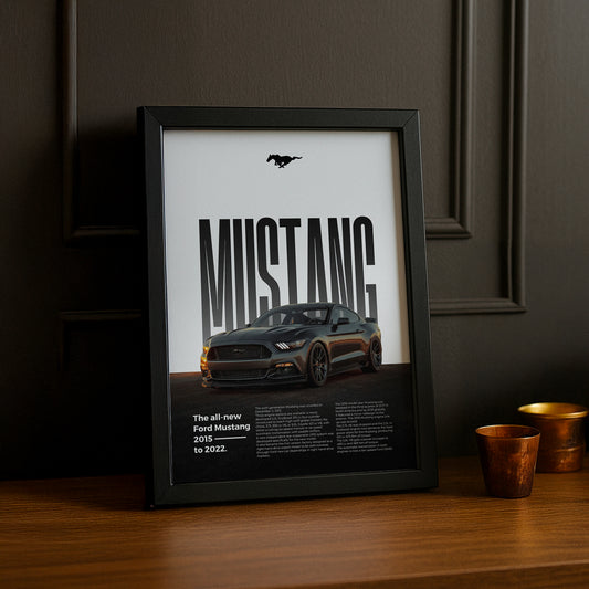 Poster Voitures - Ford Mustang 2015