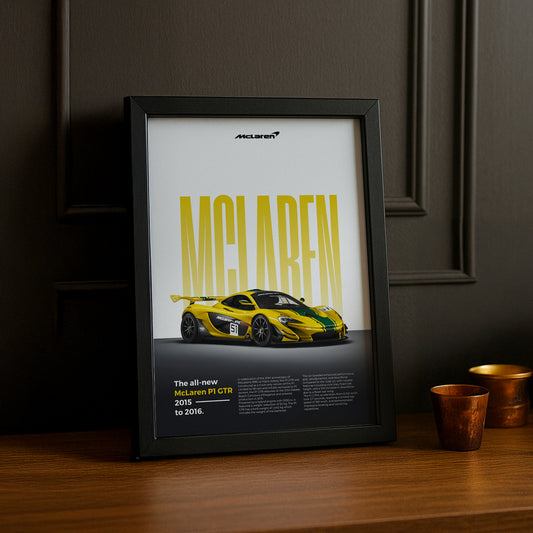 Poster Voitures - McLaren P1 GTR