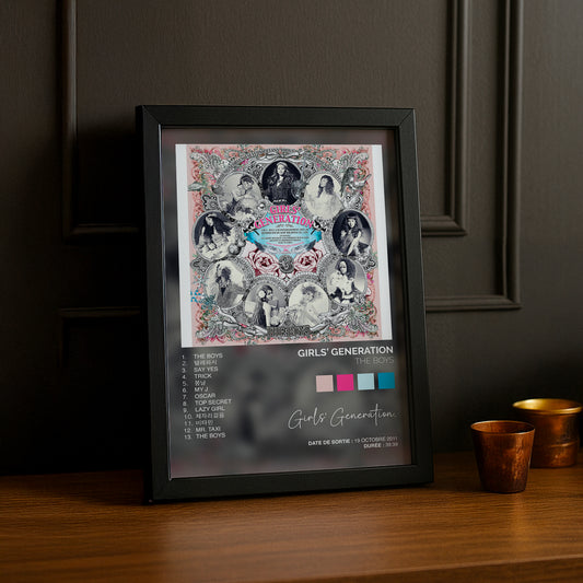 Cadre Photo K-Pop - Girls' Generation The Boys