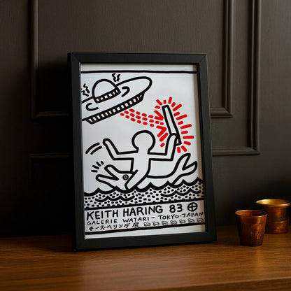 Cadre photo Keith Haring Tokyo-Japan