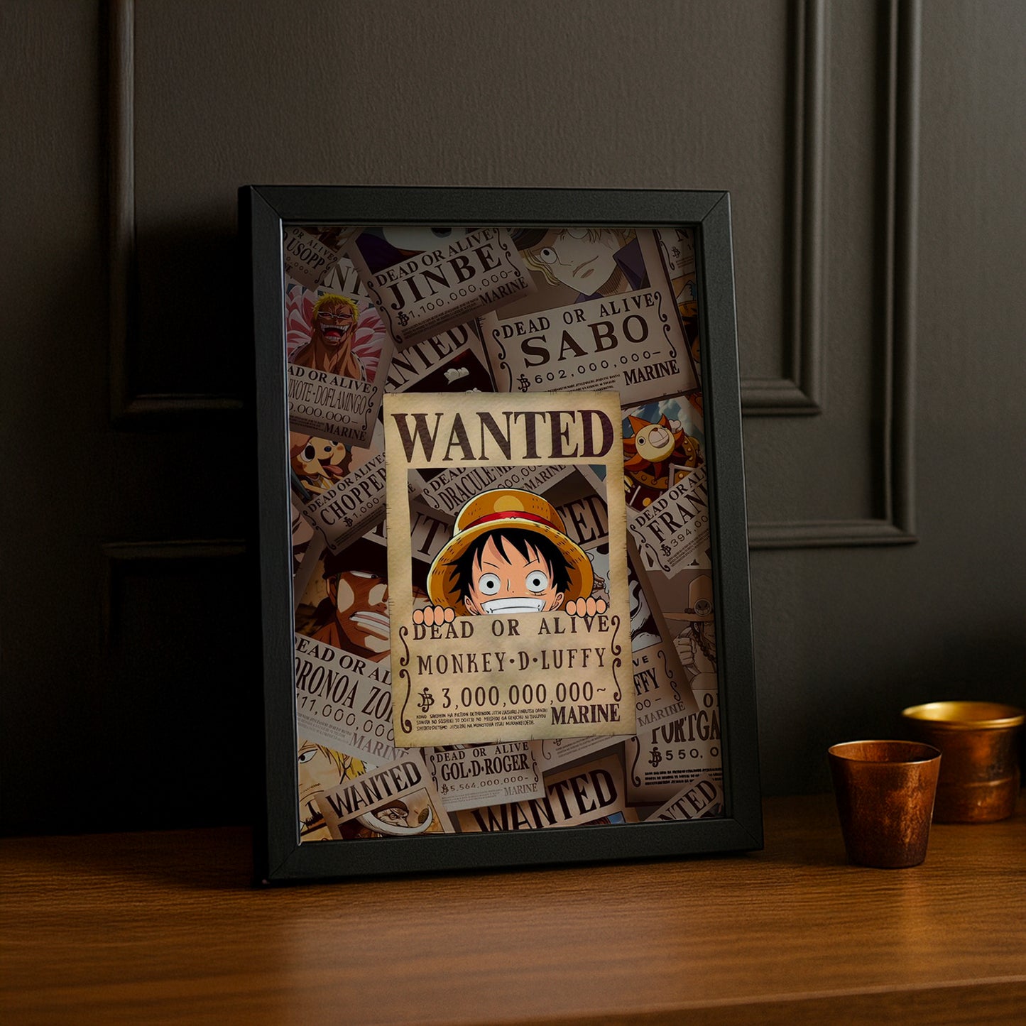 Cadre photo Luffy One Piece